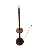Art Deco Turned Wood Floor Lamp