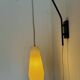 Floating Wall Lamp In Matt Opal Glass By Philips, The Netherlands 1960S
