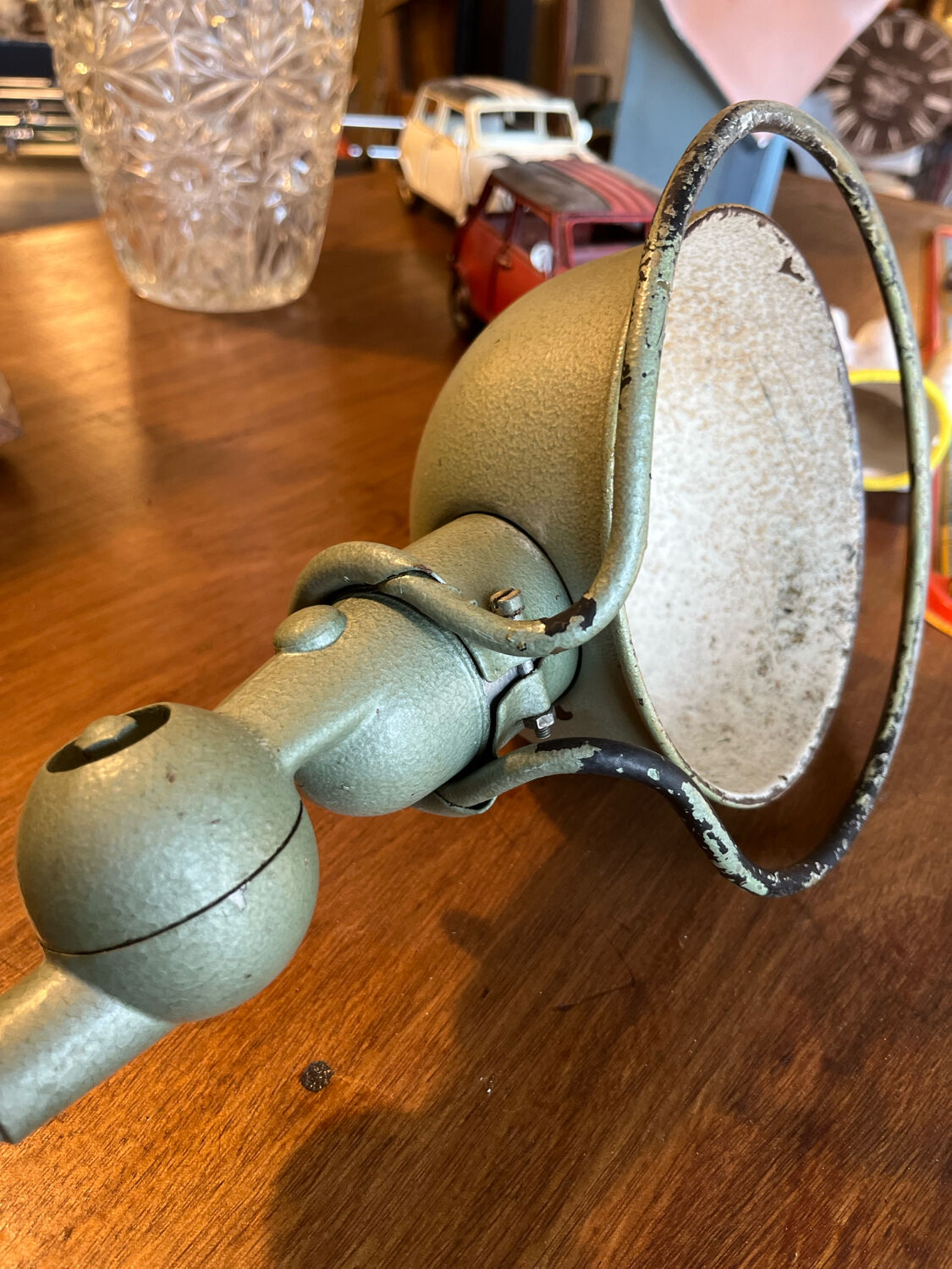 Old Jieldé lamp with 2 arms