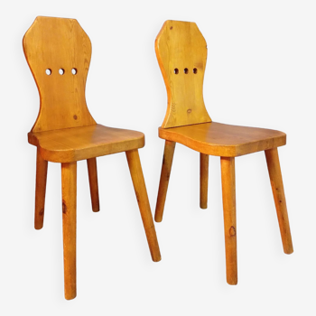 Chaises Scandinaves 1960s