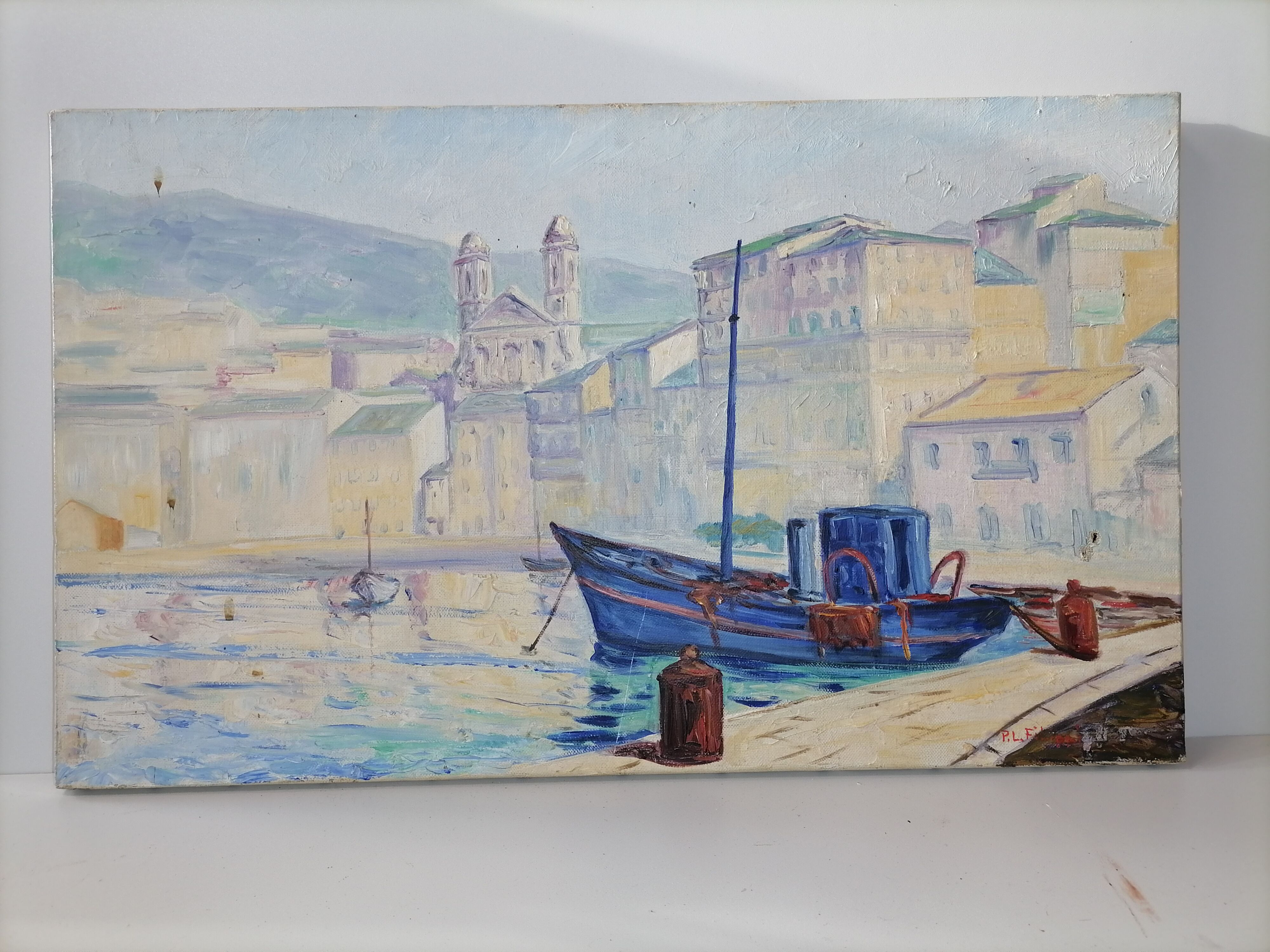 Marine painting Signed PL FILIPPI