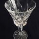 Set of 9 glasses of white wine in crystal of Saint Louis camargue model