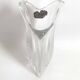 Lux Glass Crystal Vase 50s Height 27.5 cm