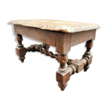 Low stool in old wood