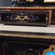 Ebonized wooden Bonheur du Jour
