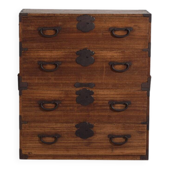Ancient Japanese Tansu – Meiji/Taishō Period (c. 1890-1926) #57