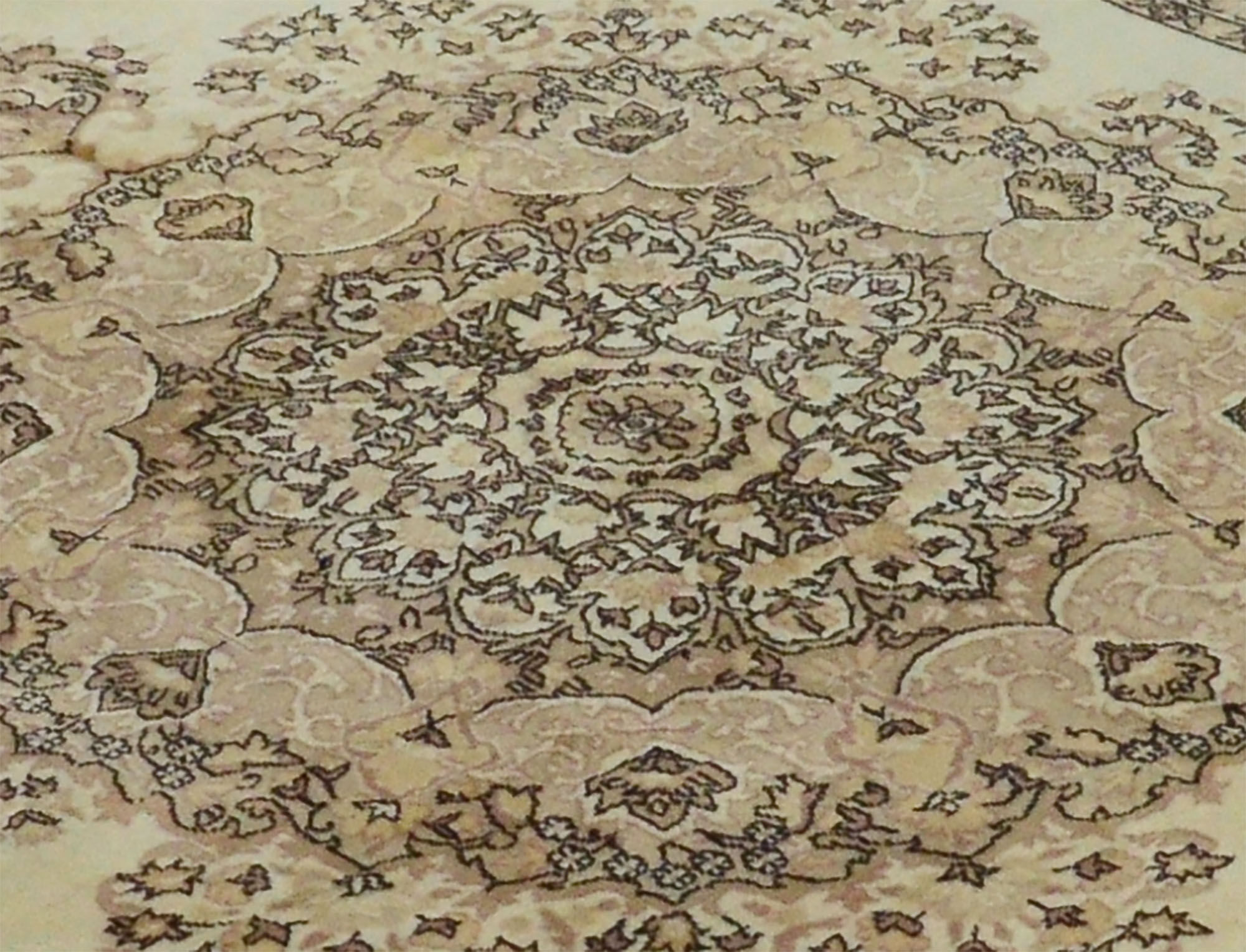 Anatolian handmade vintage rug 317 cm x 208 cm