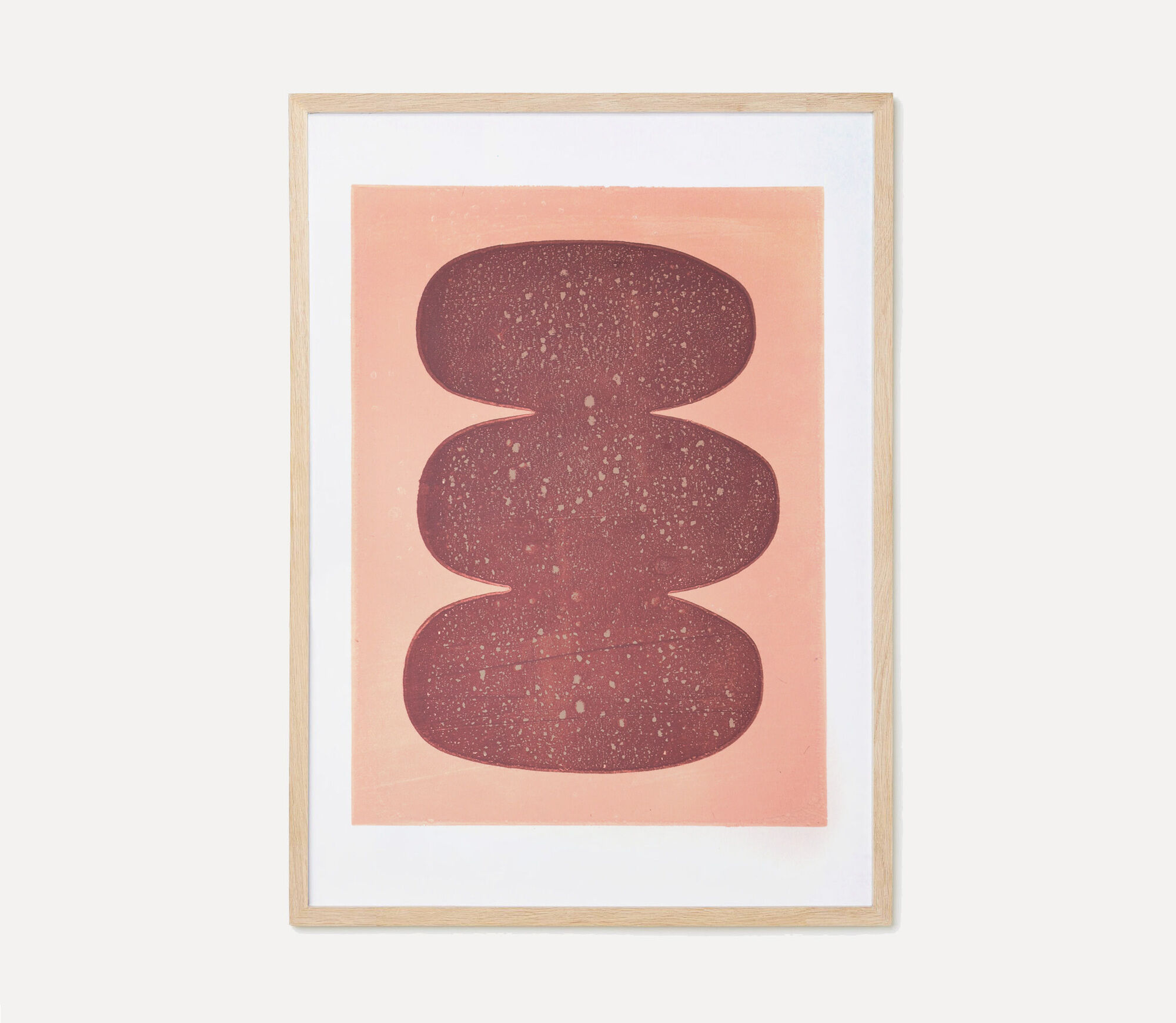Painting on paper 40x50cm illustration Terracotta A12 signed Eawy