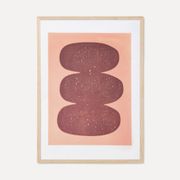 Painting on paper 40x50cm illustration Terracotta A12 signed Eawy