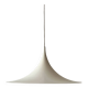 White tulip pendant by Bonderup Fog and Monrup, Danish design 1970