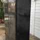 Two-door locker room with rounded edges