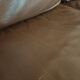 Brown leather sofa