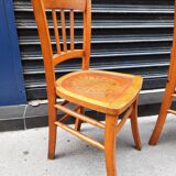 Pair of vintage bistro chairs