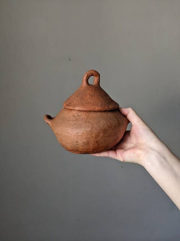 Poterie artisanale terre cuite terracotta slow décoration campagne pot