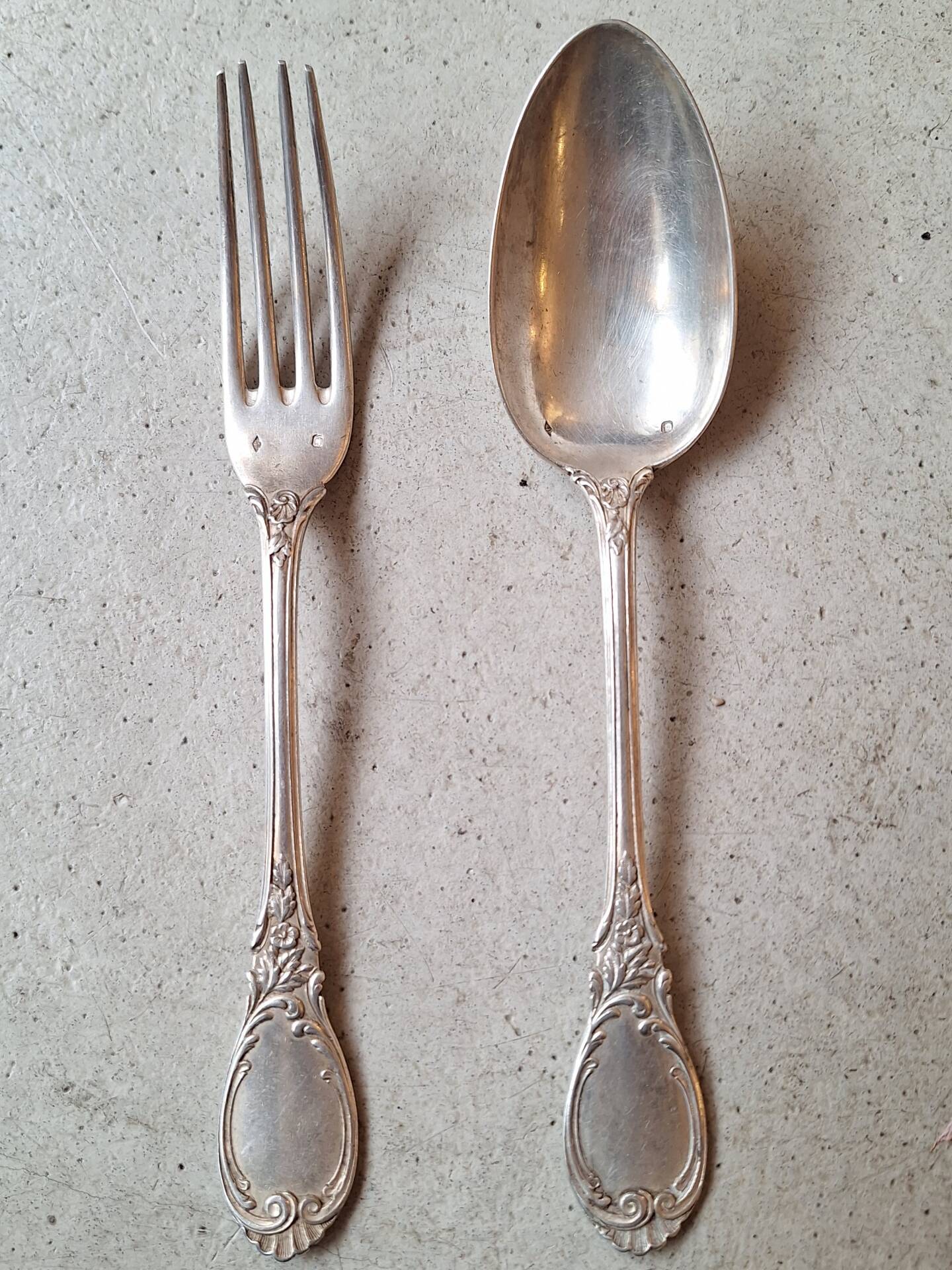 Solid silver tableware Emile Puiforcat
