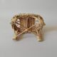 Garden furniture in miniature rattan for doll or decoration