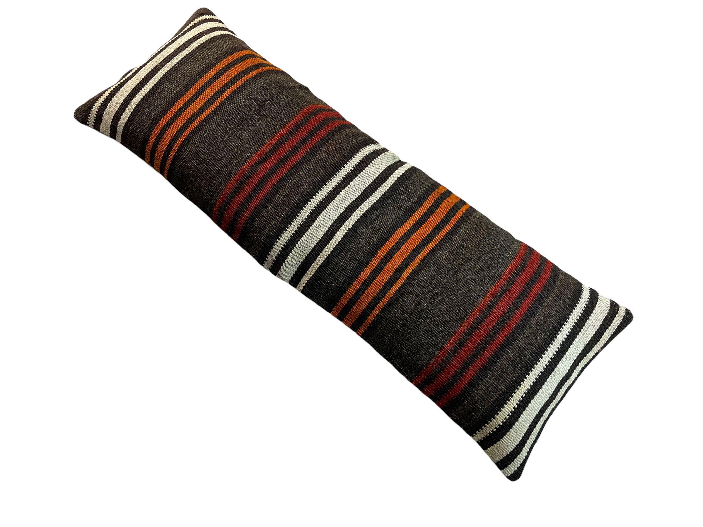 Vintage turkish kilim cushion cover, 120 x 40 cm