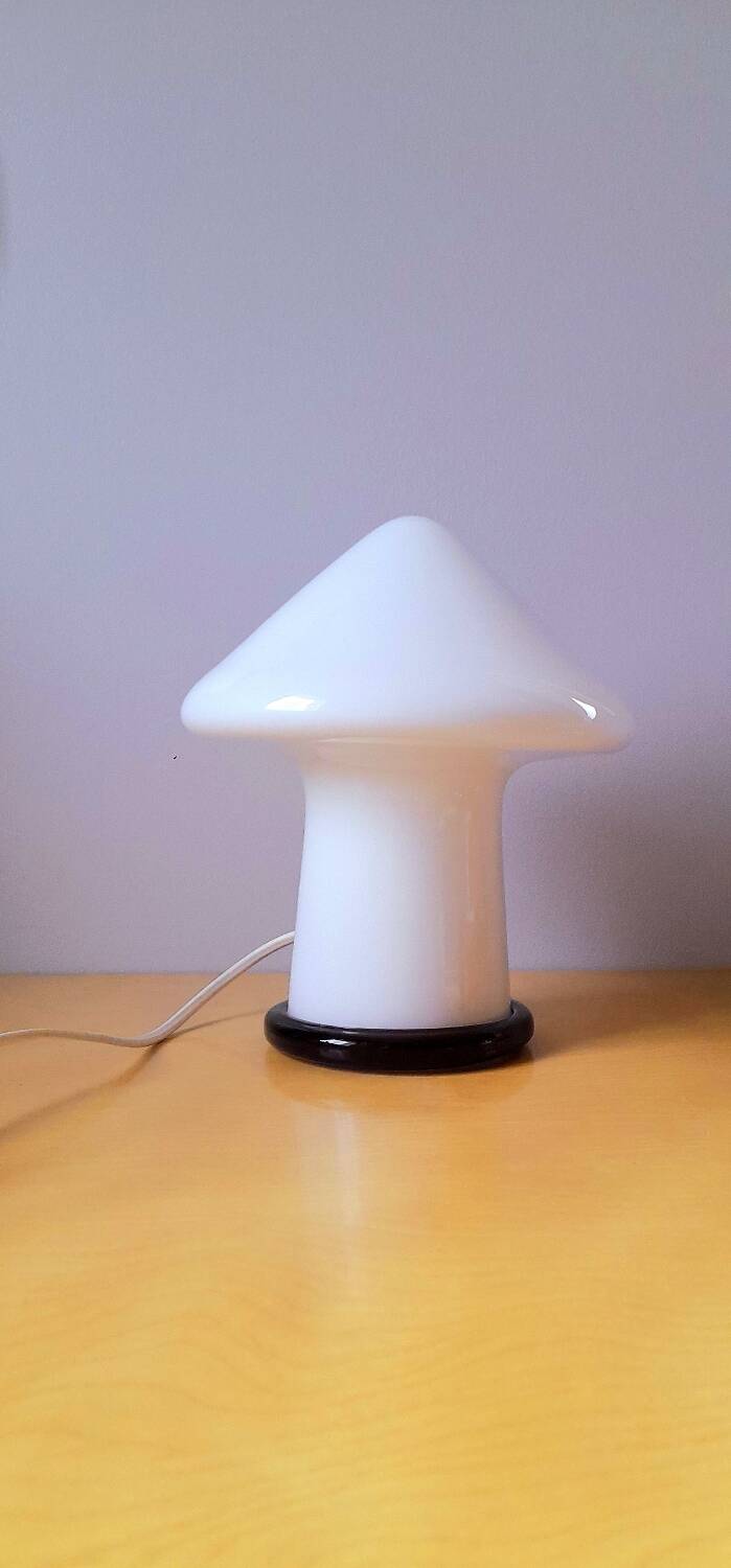 Murano glass mushroom lamp 1980.