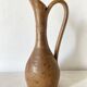 Large pyrety stoneware jug h39 cm