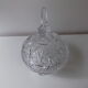Candy box with crystal lid