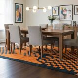 Natural handmade Moroccan rug 3 x 2 m