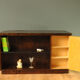 Double sided desk, walnut Denmark 1960
