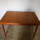 Scandinavian teak extension table from the 60s