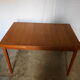 Scandinavian teak extension table from the 60s