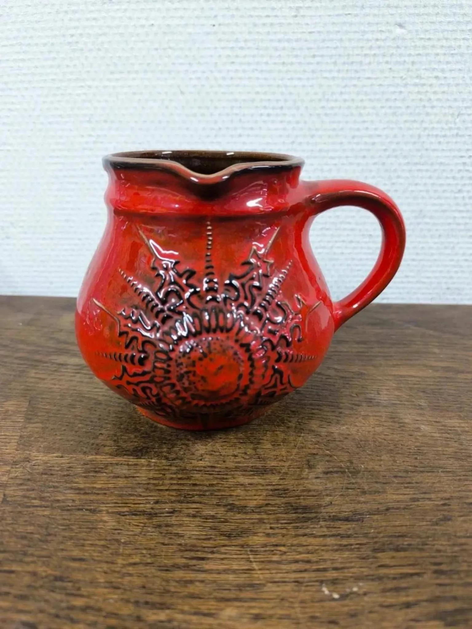 Pichet carafe w.germany 7125-1,2 red
