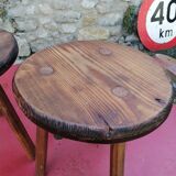 2 antique stools