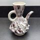 Sea foam ceramic pitcher vase, Vallauris, attributed to JAK