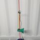 Veneta Lumi vintage floor lamp – colourful Italian design, adjustable arm.
