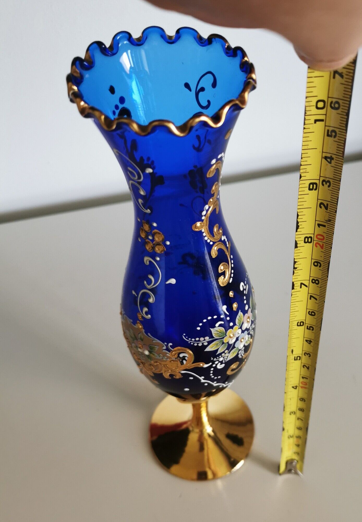 Veneciano jarron of murano crystal
