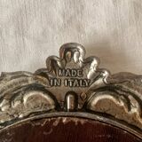 Pair of vintage silver metal frames