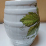Vintage pot in the shape of a barrel "au buron"