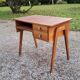 Office of the 50s in mahogany blond compass feet