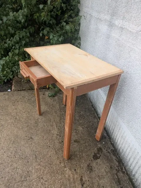 Petite table de ferme, console, bureau
