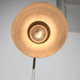 Mid-century Gold and Red Table Lamp, set of 2