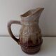 Stoneware pitcher (REVOL) numbered