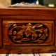Vintage wooden box tea box 19th century Asia Indochina China