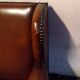 Wingback club sofa
