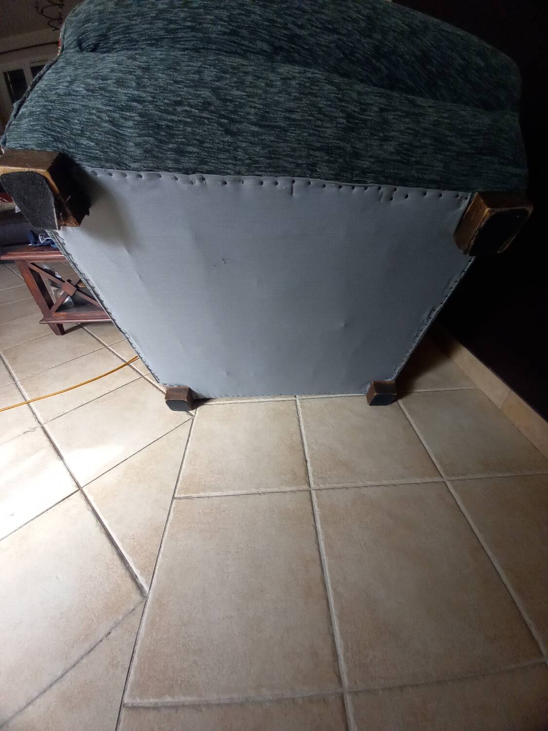 Restored vintage armchair from the 1940s-50s – provenance Nadia Barentin