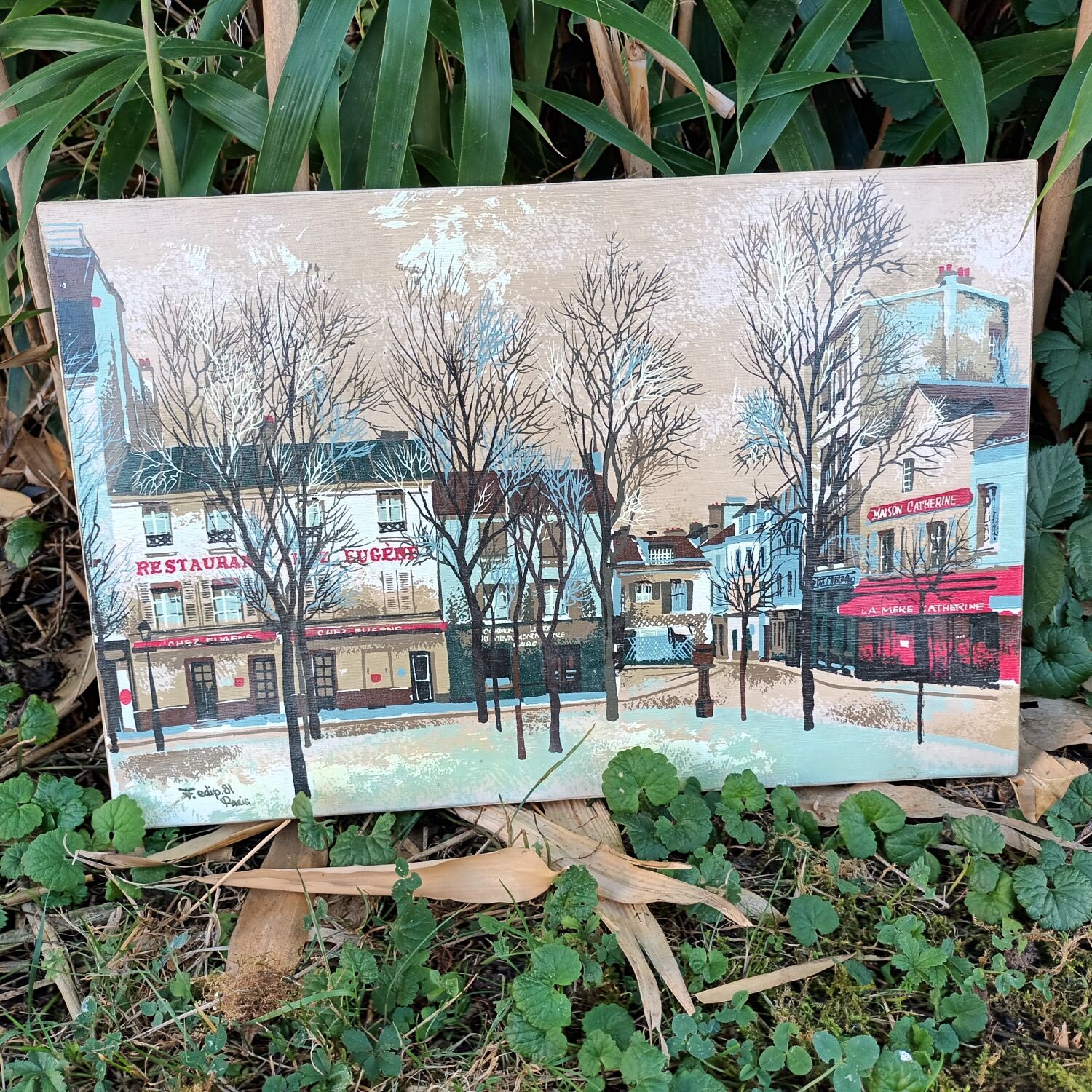 Painting of Montmartre