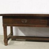 Oak Farmhouse Table or Console Table, Late 18th Century
