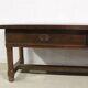 Table De Ferme Ou Console En Chêne Fin XVIII