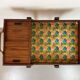 Mid-Century Italian Wooden Bar Trolley, 1960s
