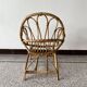 Fauteuil en rotin enfant