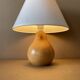 Petite lampe en bois tourné