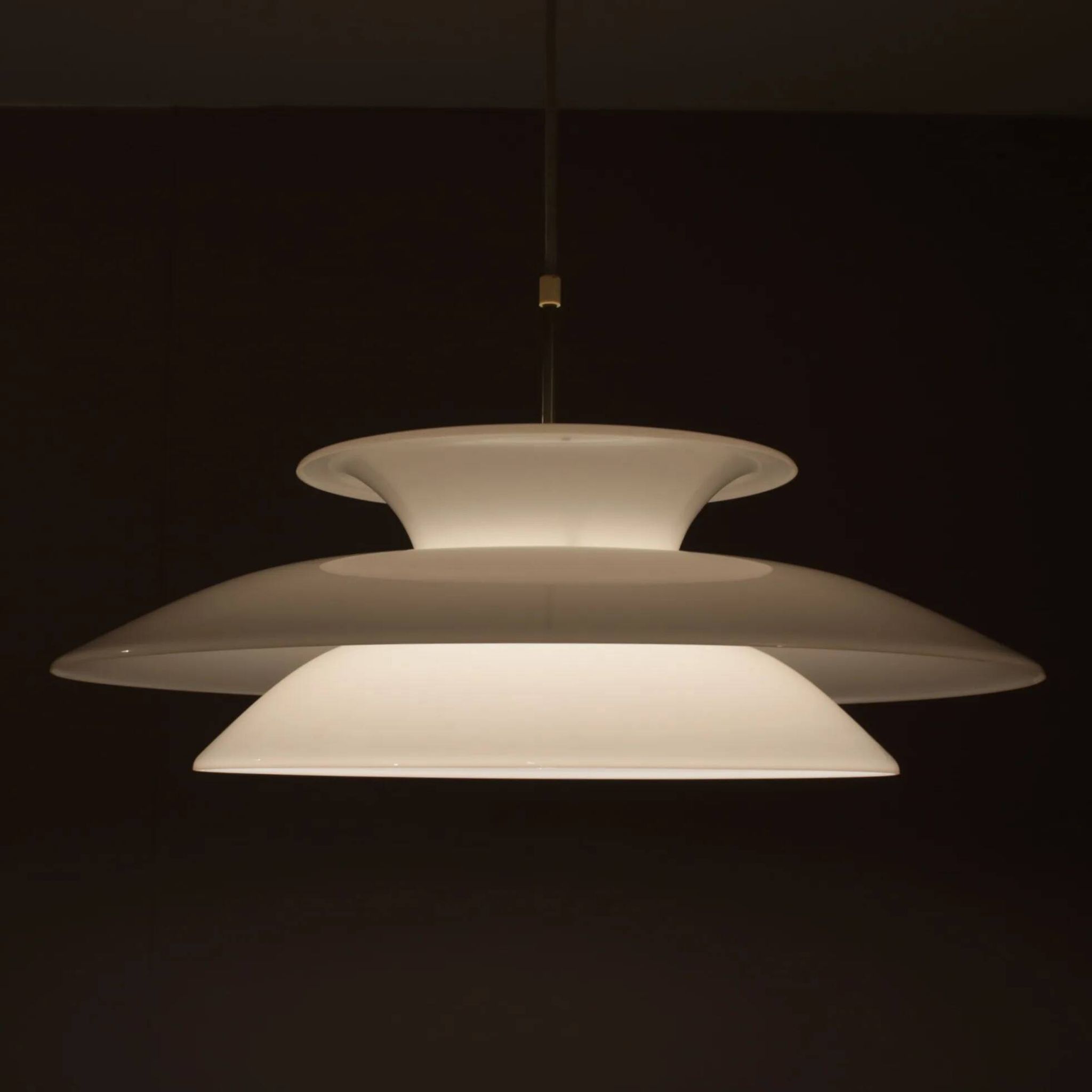 1970s Hanging lamp in Louis Poulsen style from Denmark