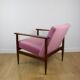 Vintage Pink Easy Chair, 1970s